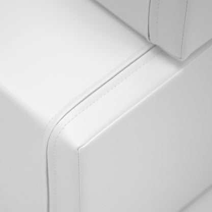 Yumuşak Blok Seti - Mini Küp 6 - 20x20cm - White