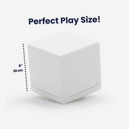 Yumuşak Blok Seti - Mini Küp 6 - 20x20cm - White