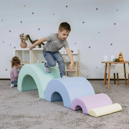 Montessori Yumuşak Oyun Seti - Rainbow