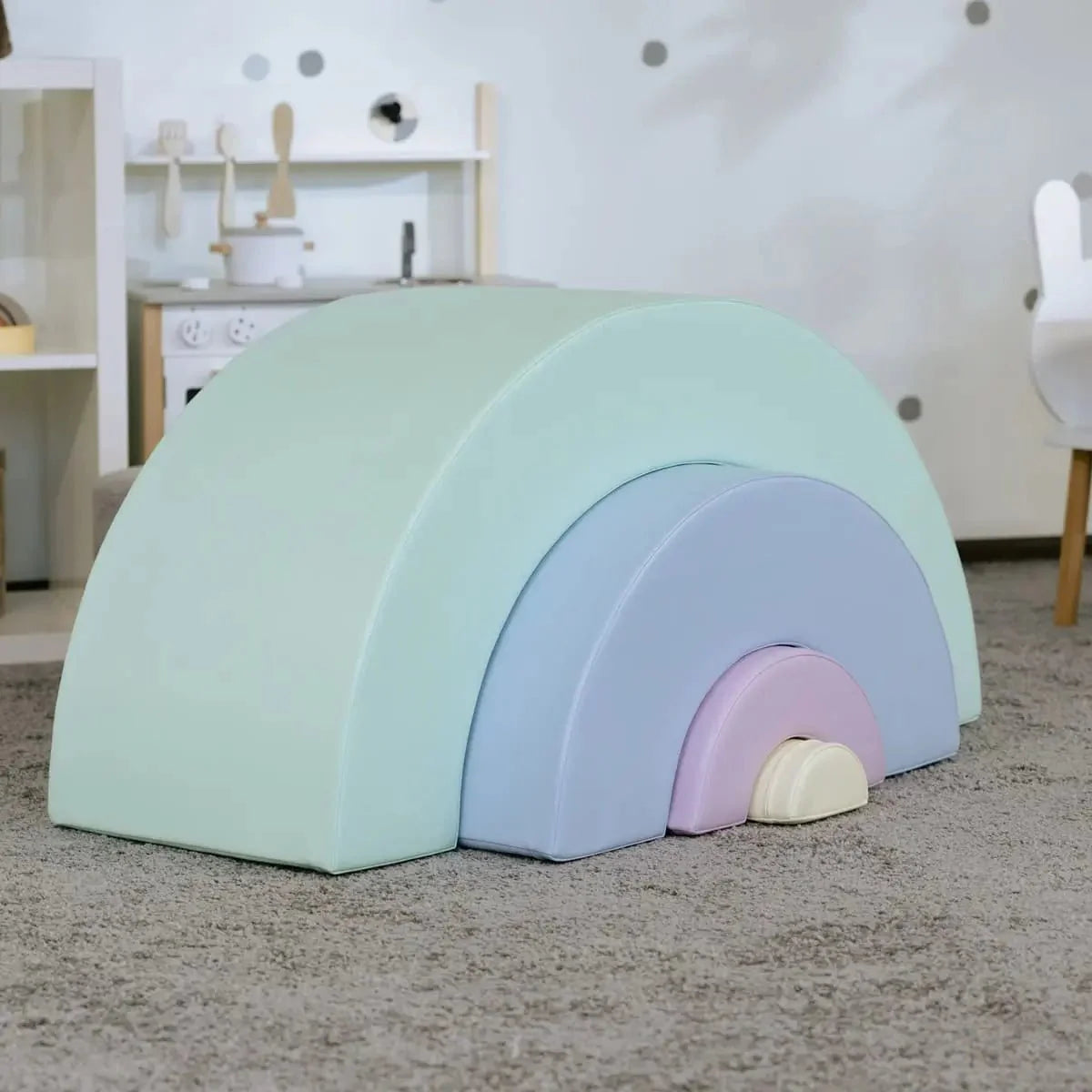 Montessori Yumuşak Oyun Seti - Rainbow