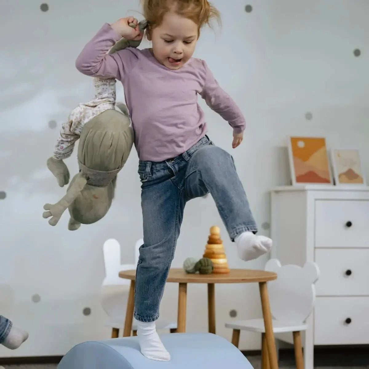 Montessori Yumuşak Oyun Seti - Rainbow