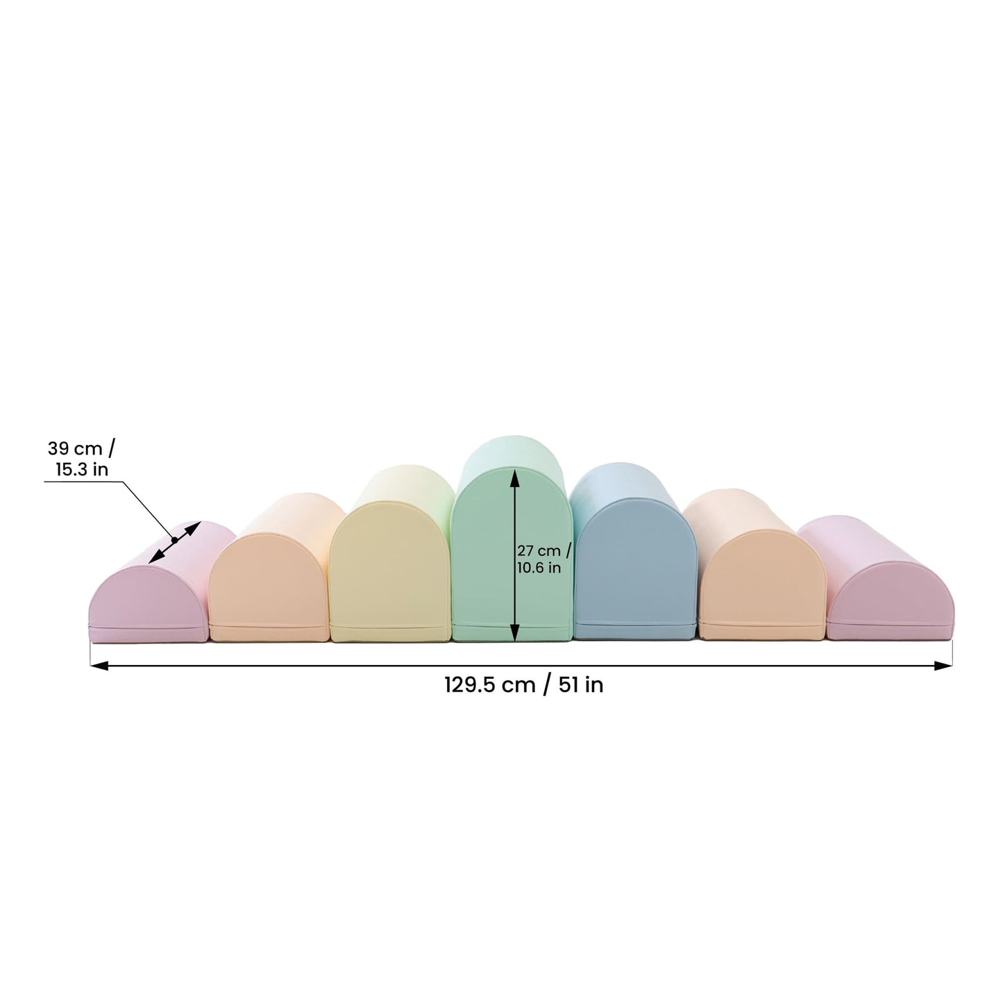 Multifunctional Soft Play Activity Blocks - Motion 7